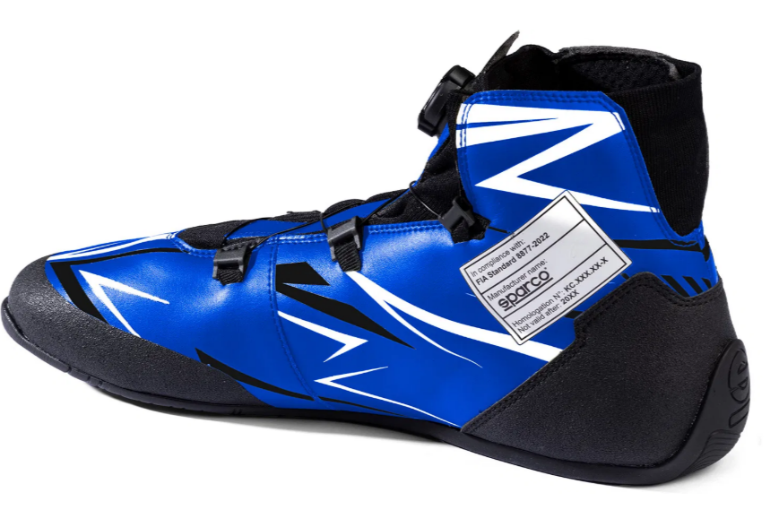 Sparco K-rapid FIA 8877-2022 blu/nero/bianco