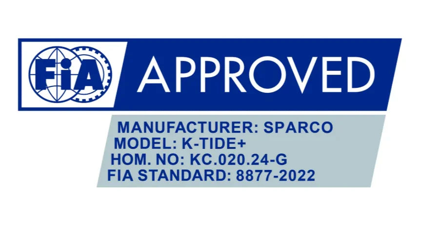Sparco K-Tide+ FIA 8877-2022 kart handschoenen wit/oranje - KartKings