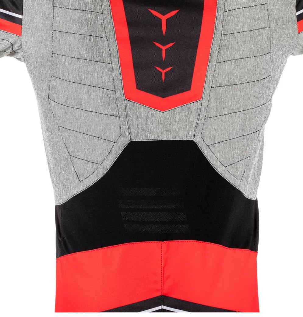 Sparco Superleggera kart overall FIA 8877-2022 zwart/rood - KartKings