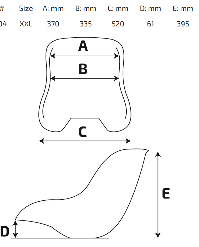 HQ Noleggio sedia per auto XXL