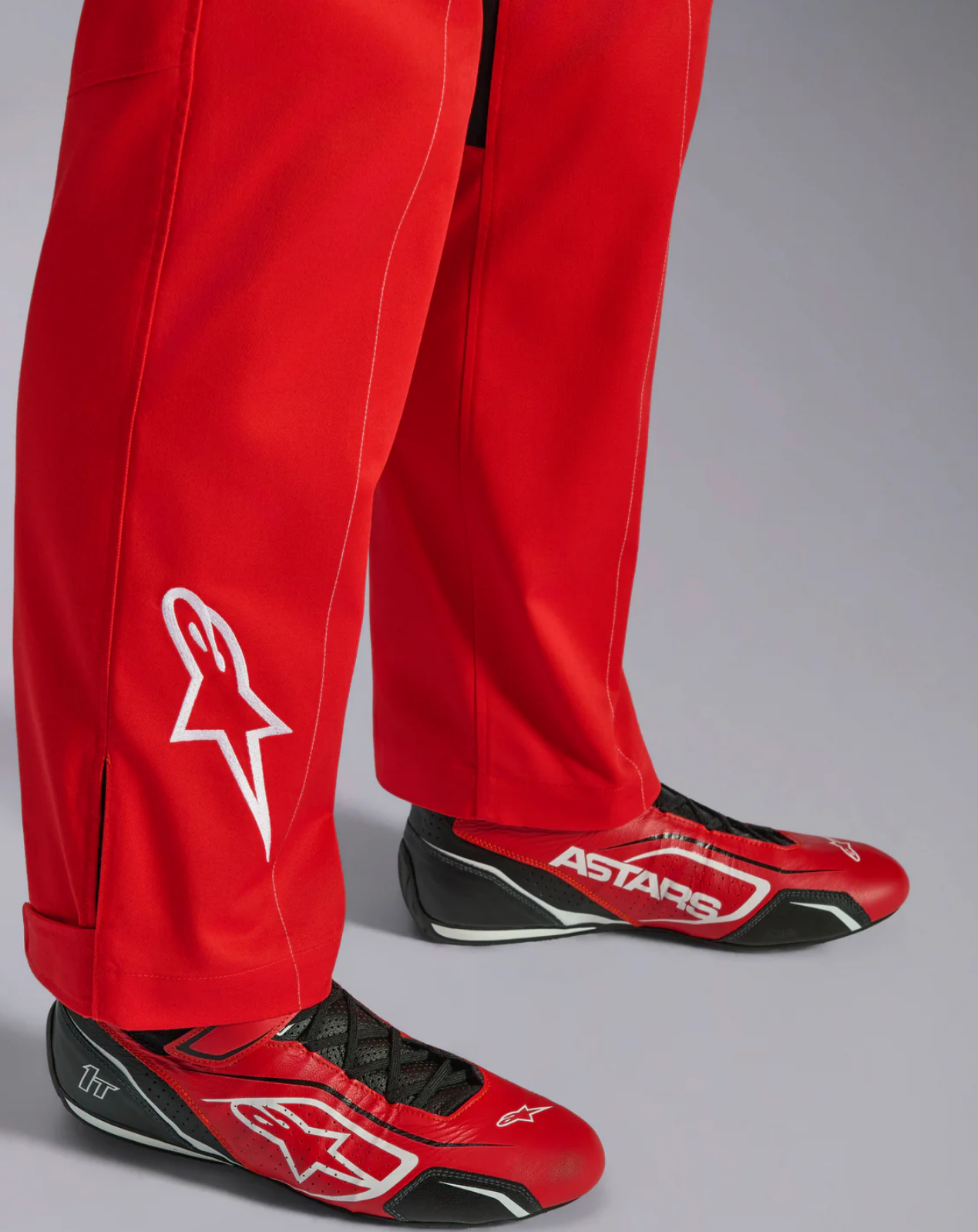 Alpinestars tuta indoor / hobby v2 rossa