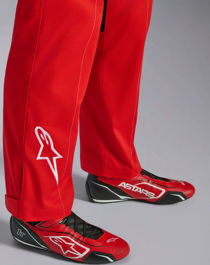 Alpinestars tuta indoor / hobby v2 rossa
