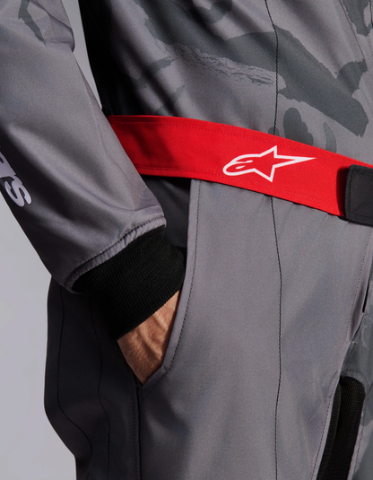 Alpinestars KMX-9 V3 Graphic 5 donker grijs / zwart