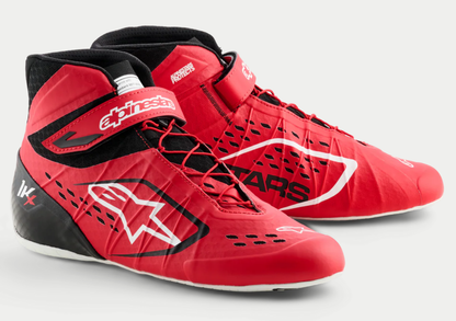 Scarpe da kart Alpinestars KX V3 FIA rosso/nero