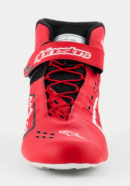 Scarpe da kart Alpinestars KX V3 FIA rosso/nero
