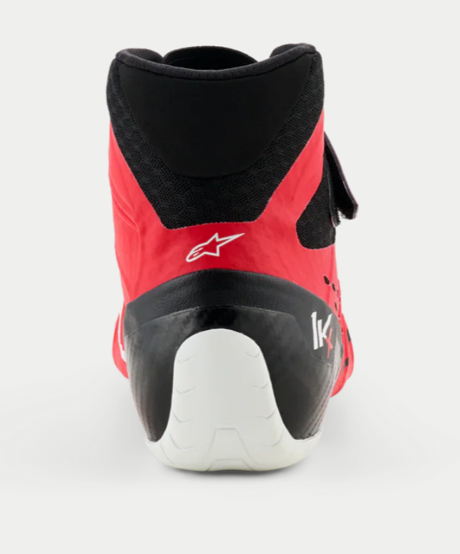 Scarpe da kart Alpinestars KX V3 FIA rosso/nero