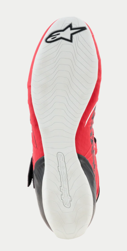 Scarpe da kart Alpinestars KX V3 FIA rosso/nero