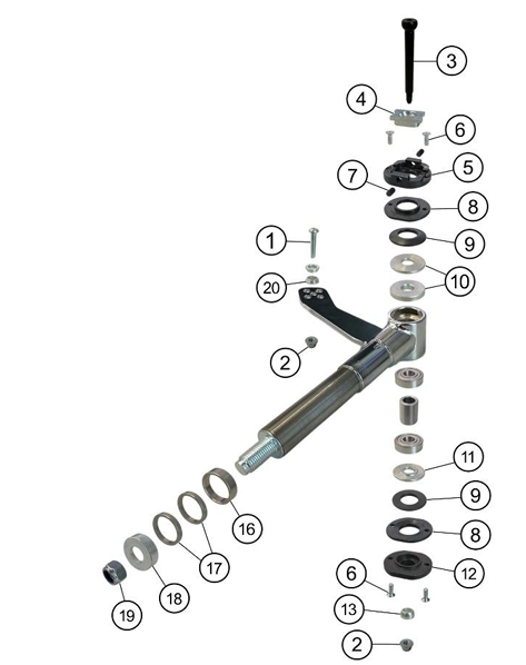 IPK Fusee CCS conische spacer voor de C