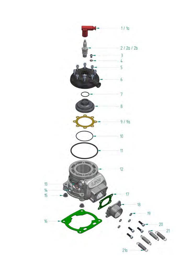 LKE O-ring cilinderkop 60,04x1,78 mm - KartKings