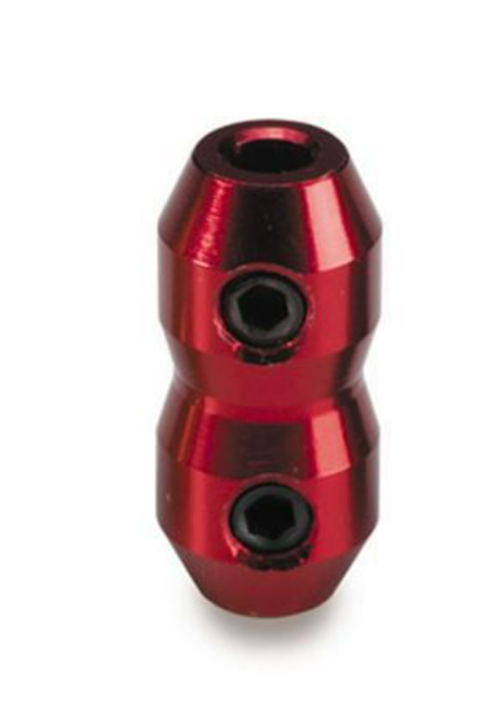 RR gas kabel klem aluminium rood