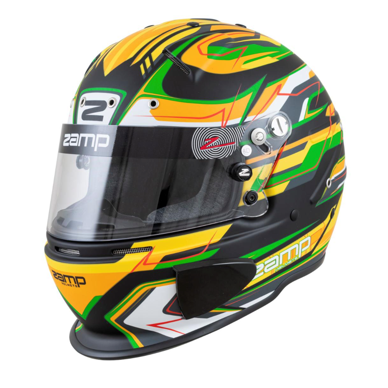 Interruttore Zamp RZ-70E Nero/Verde/Giallo (FIA-8859/SNEL 2020)