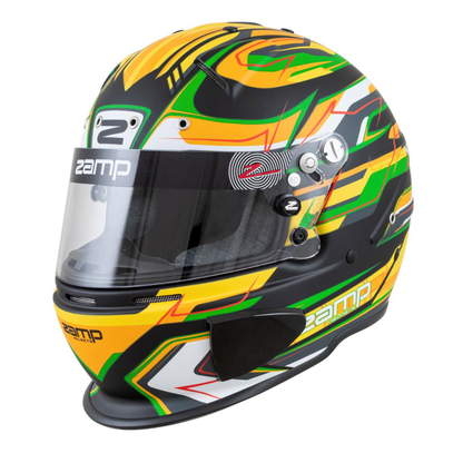 Interruttore Zamp RZ-70E Nero/Verde/Giallo (FIA-8859/SNEL 2020)