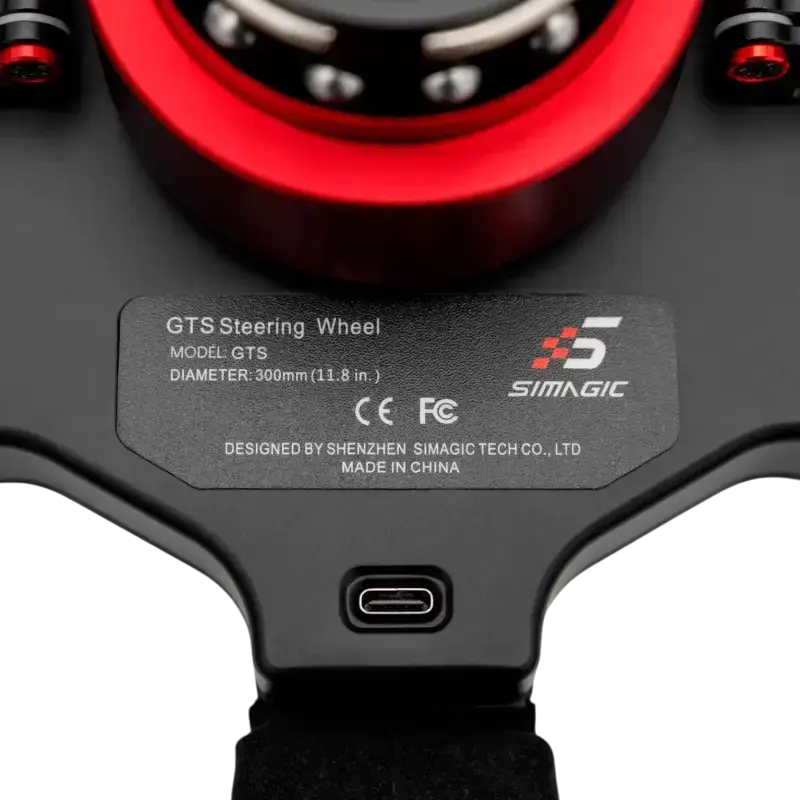 Simagic GTS Steering Wheel Alcantara - KartKings