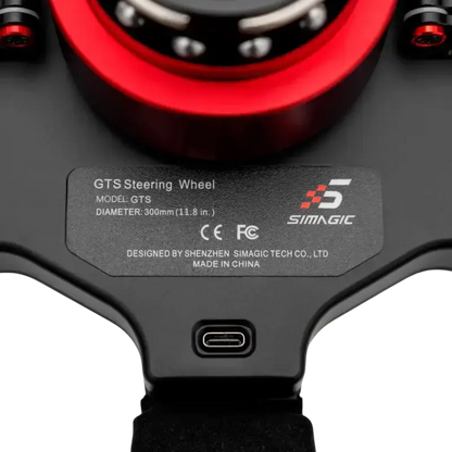 Simagic GTS Steering Wheel Alcantara - KartKings
