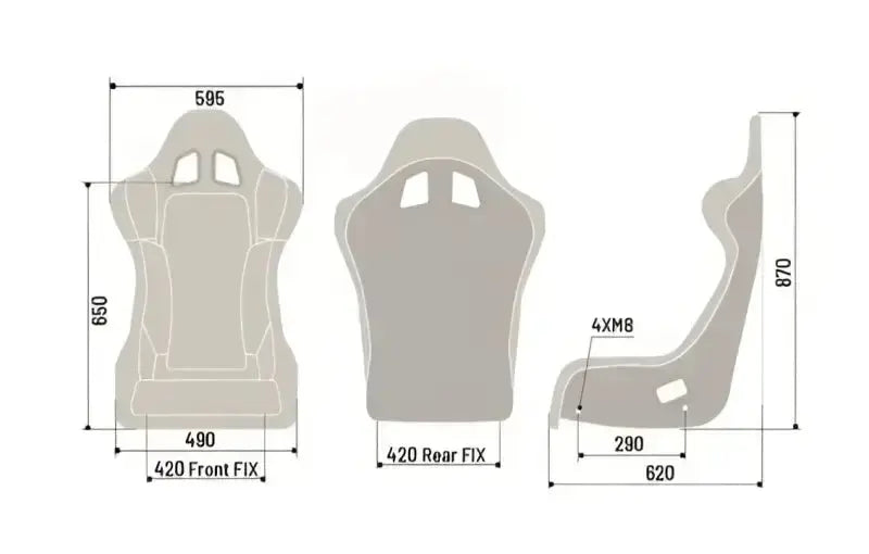 SPARCO EVO QRT SKY FIA SEAT - KartKings