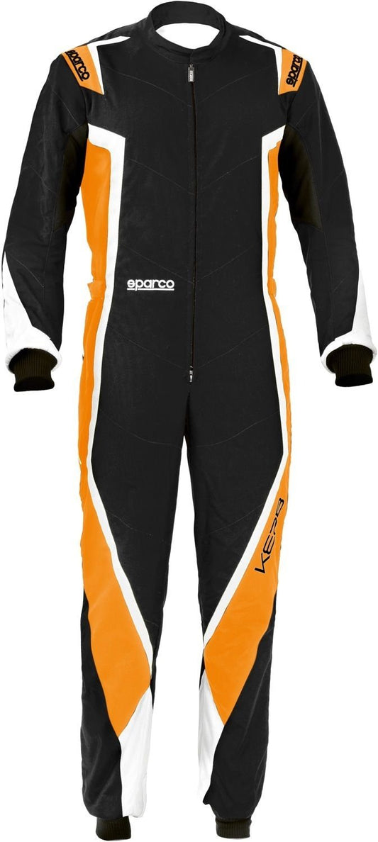 Tuta antiurto Sparco nera/arancione