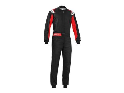 Tuta Sparco Rookie nera/rossa