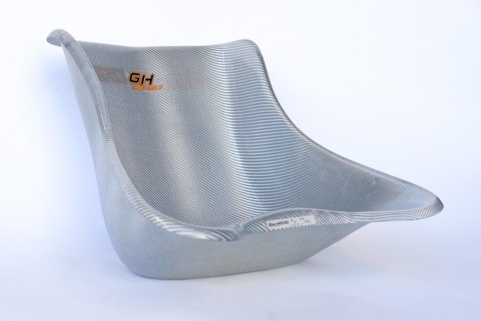 Greyhound Viper silver seat - KartKings