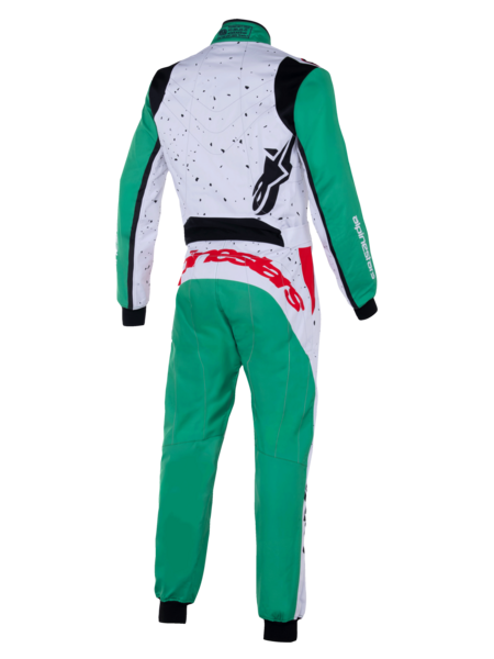 Alpinestars KMX-9 V3 Graphic 6 bianco/verde/rosso