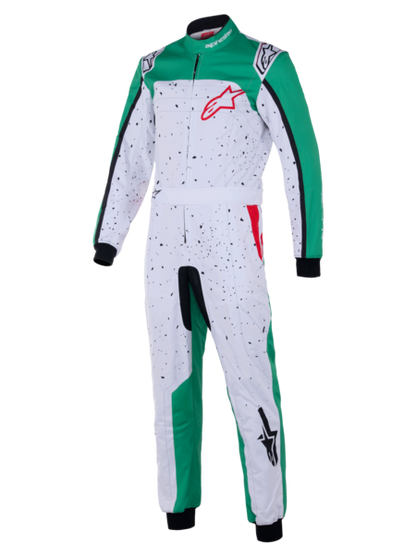 Alpinestars KMX-9 V3 Graphic 6 bianco/verde/rosso