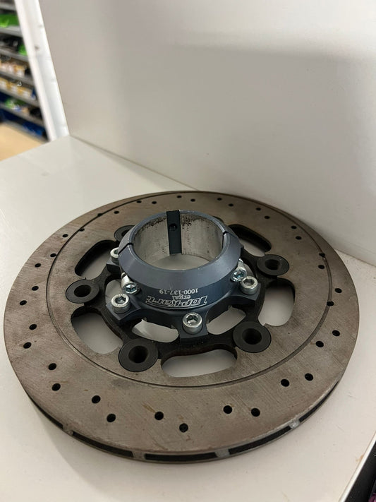 Disco freno Top Kart incl. supporto per assale da 50 mm