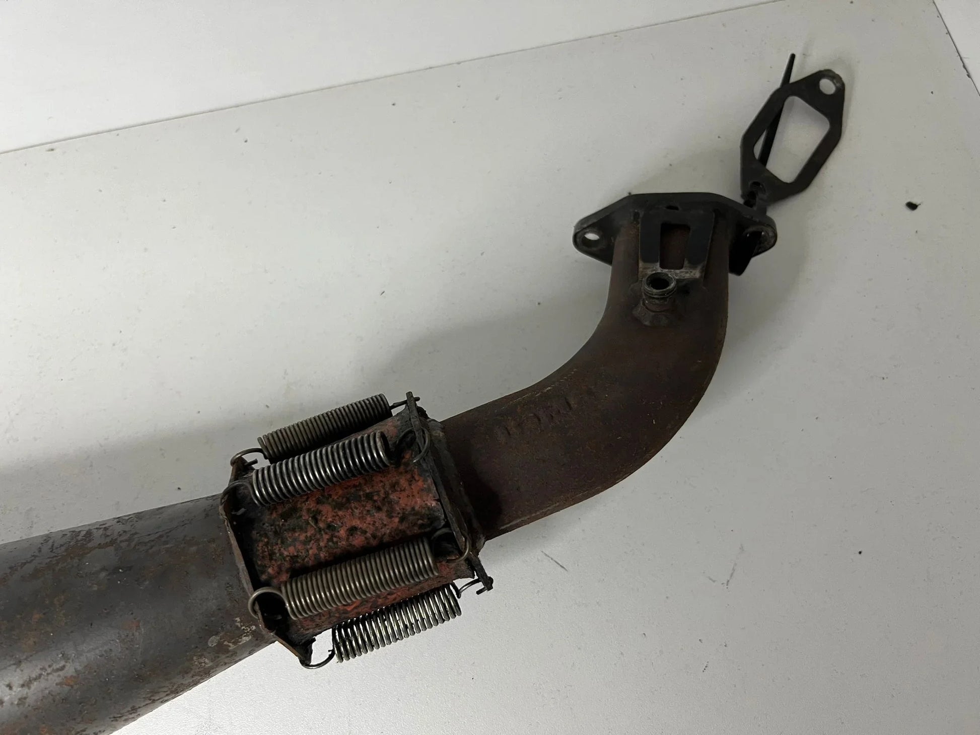 Gebruikt IAME X30 senior uitlaat compleet met spruitstuk (oud type) - KartKings